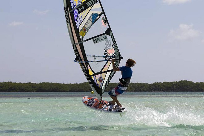 Davy Scheffers - PWA World Cup Bonaire 2011 &copy;  John Carter / PWA http://www.pwaworldtour.com